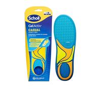 Scholl GelActiv Lässige Einlegesohlen für Herren, Ganztägige Bequeme Füße, Memory-Foam-Dämpfung und GelWave-Technologie, Größe 40-47