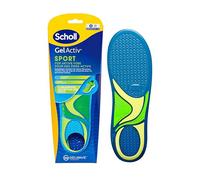 Scholl GelActiv Sport-Einlegesohlen für Frauen, Ganztägig komfortable Laufschuheinlegesohlen für frische und kühle Füße, super Stoßdämpfung und Federung mit GelWave-Technologie, Größe 35.5-40.5