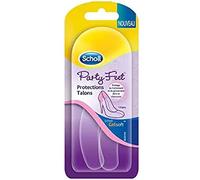 Scholl GelSoft Fersenschutz - ultradünne Gelsohle für Ferse, reduziert Reibung und Rutschen, langanhaltender Komfort, Halt und Stabilität, transparent, für alle Schuhe