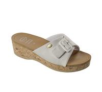 Scholl Gr. 42 weiß Wappy Memory Kissen Damen Sandalen