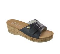 Scholl Größe 42 Marineblau Blau Wappy Memory Kissen Damen Sandalen