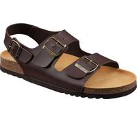 Scholl Herren Henri Sandale, Coffee, 45 EU