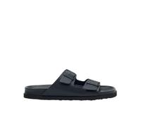 Scholl Herren Julien Over Sandale, Schwarz, 44 EU