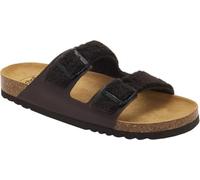 Scholl Herren Julien Sandale, Dunkelbraun, 40 EU