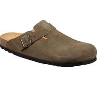Scholl Herren Olivenbaum Sandale, kaki, 45 EU