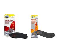 Scholl In-Balance 3/4 Einlegesohlen für Schuhe in Größe 37-39,5 & In-Balance Einlegesohlen für Schuhe in Größe 37-39,5 - Sohlen bei Schmerzen im unteren Rücken - 1 Paar nicht klebende Einlagen