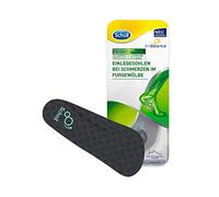 Scholl InBalance Einlegesohlen für Schuhe in Größe 40-42 | Sohlen bei Schmerzen im Fußgewölbe - Paar nicht klebende Einlagen, Transparent, 1 stück