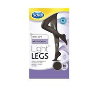 Scholl Light Legs Damen-Strumpfhose mit gradueller Kompression, 40 Den, M, schwarz, 1 Paar.
