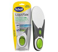 Scholl LiquiFlex Einlegesohlen für den Alltag - Damenschuhe Größe 35,5-40,5 - mit Memory-Form und Fußgewölbeunterstützung - 1 Paar