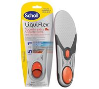 Scholl LiquiFlex Einlegesohlen, verstärkt, für Damen, Größe 35,5-40,5, mit Memory-Form und Fußgewölbeunterstützung, 1 Paar