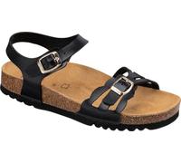 Scholl Damen Martine Sandale, Schwarz, 37 EU