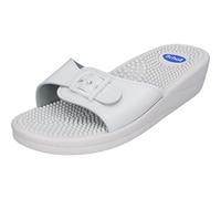 Scholl New Massage, Sandali Donna, Bianco, 39 EU