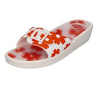 Scholl New Massage - Bequeme Damen-Sandalen mit Massage-Fußbett und Verstellbarem Riemen - Wasserfest für Haus, Meer, Pool und Fitnessstudio - Optimiertes Design für Ultimativen Komfort