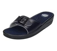 SCHOLL - Pantoletten NEW MASSAGE PVC 709140-50-10 navy, Größe:40 EU