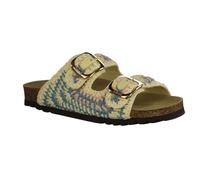 Scholl Noelle Lt. Yellow/Petrol (beige) - Pantolette - Damenschuhe Top Trends, Beige