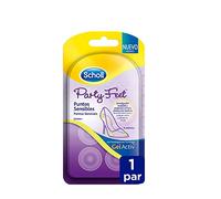 Scholl Party Feet Sensitive Punkte Pads mit Aktiv-Gel-Technologie, anpassbar an alle Schuharten, 6 Pads, 6 Stück, 1