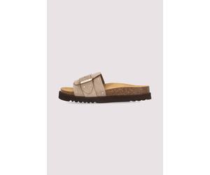 Scholl Sandale Leder Braun 40 Dark beige