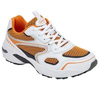 Scholl Sprinter Plus, Herren-Sneaker, Weiß Orange, 44 EU