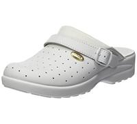 Scholl Unisex Clog Racy Schuh für Medizinisches Fachpersonal, Weiß, 35 EU