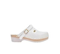 Scholl Unisex Clog SUPERCOMFORT Schuh für Medizinisches Fachpersonal, Bianco, 37 EU