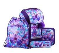 School Buddy Schulranzen-Set Butterfly 2