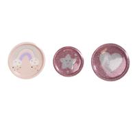 School Mood 3er Patchy-Set Rainbow