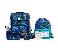 School-Mood Champion Maxx Pro Mila Schulranzen-Set 7-teilig blau