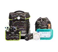 School-Mood Champion Maxx Pro Mila Schulranzen-Set 7-teilig braun