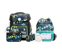 School-Mood Champion Maxx Pro Mila Schulranzen-Set 7-teilig gelb