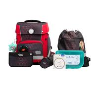 School-Mood Champion Maxx Pro Mila Schulranzen-Set 7-teilig rot