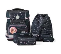 School-Mood Champion Maxx Schulranzen-Set 6-teilig schwarz