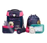 School Mood Champion Pro Leni (Hund), 7-tlg. Schulranzenset