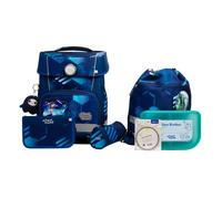 School-Mood Champion Pro Schulranzen-Set 7-teilig blau