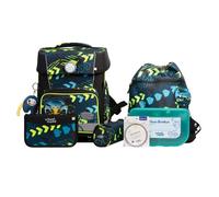 School-Mood Champion Pro Schulranzen-Set 7-teilig grün