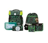 School-Mood Champion Schulranzen-Set grün