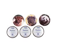 SCHOOL-MOOD Patchy-Set - 6-teilig - Klett-Patchies für Schulranzen und Zubehör (Tierkinder)