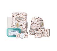 SCHOOL-MOOD Rebel Nordic Collection Schulranzen-Set 8-teilig Leopard