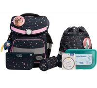 school mood - school mood Ella Pony Timeless Pro Schulranzen Set 7-tlg. 995g 23,5L Schwarz