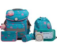 school mood - school mood Lilly Meerjungfrau Timeless Pro Schulranzen Set 7-tlg. 995g 23,5L Blau
