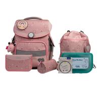 school mood - school mood Rainbow Regenbogen Timeless Pro Schulranzen Set 7-tlg. 995g 23,5L Multicolor