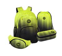 school mood - School-Mood Timeless Pro 7-teiliges Schulranzen-Set - Finn (Panther) Koffer24 Schwarz