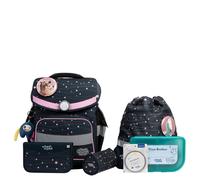 school mood - school mood Ella Pony Timeless Pro Schulranzen Set 7-tlg. 995g 23,5L Schwarz