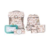 School-Mood Schulranzen-Set Hero Maxx Air Leopard, 7-teilig