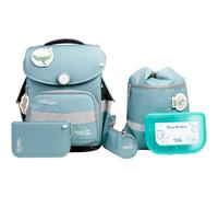 School-Mood Schulranzen Set Timeless Pro Dolphin (Ocean Collection) 6-teilig