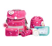 School-Mood Schulranzen Set Timeless Pro Klara (Häschen) 7-teilig