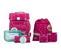 School-Mood Schulranzenset Champion Maxx Hannah (Hase), 7-teilig Grundschule Schulrucksack Schulranzen