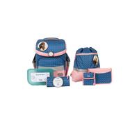 School-Mood Schulranzenset Timeless Air+ Mila (Pferd, blau)