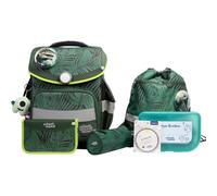 School-Mood Schulranzenset Timeless Pro, Daniel (Dino), 7-teilig