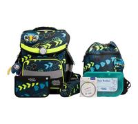 School-Mood Schulranzenset Timeless Pro, Elias (Racing), 7-teilig