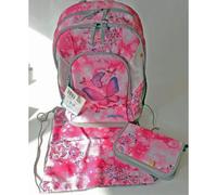 School-Mood Schulrucksackset LOOP Schmetterling, 3-teilig